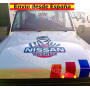 Adhesivo Vinilo Capó Dakar Nissan Patrol 4x4