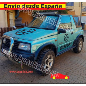 Kit laterales Suzuki estrellas militares