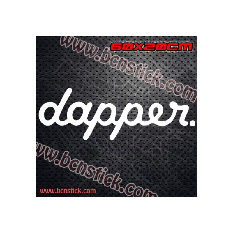 Vinilo Racing "DAPPER"