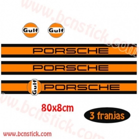 Kit pegatinas Vespa Porsche Gulf