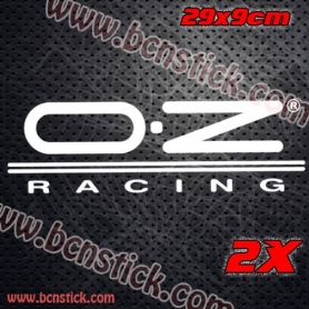 Pegatinas de vinilo O·Z Racing