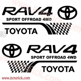 Kit pegatinas Toyota RAV 4 "Sport"