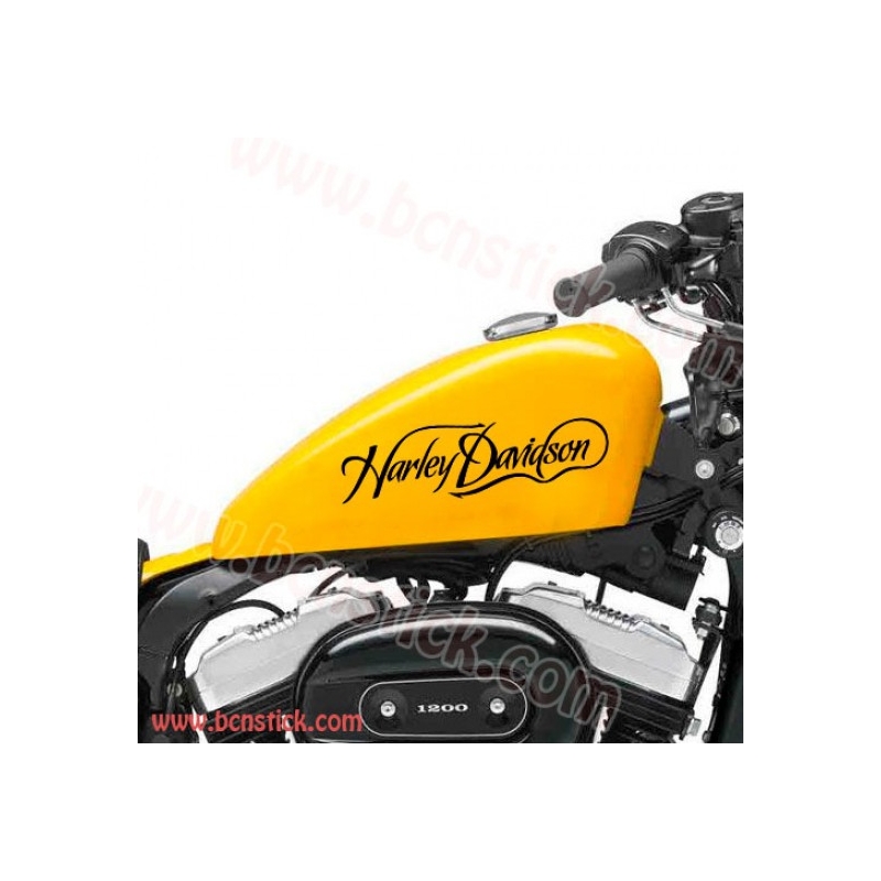 Kit de letras estilo Harley Davidson para deposito