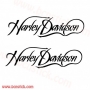 Kit de letras estilo Harley Davidson para deposito
