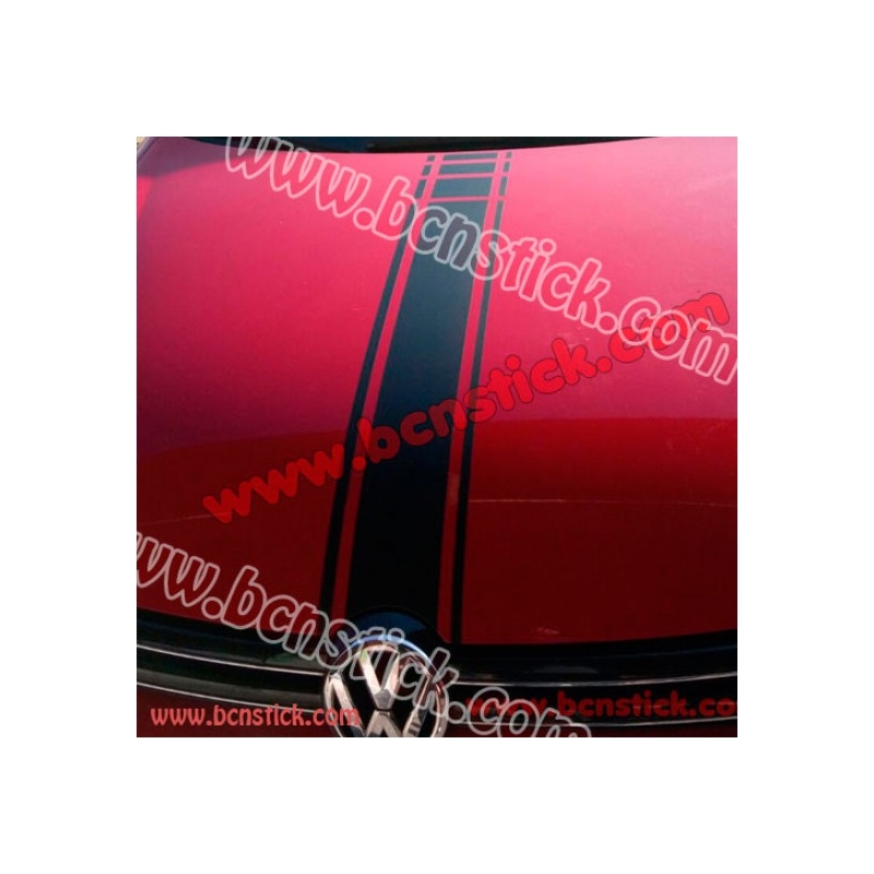 Kit de pegatinas laterales y para capot Volkswagen (Universal)