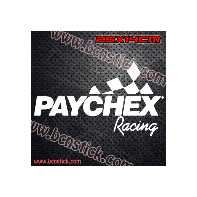2x Logos de Racing "Paychex Racing"
