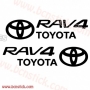Kit pegatinas Toyota RAV 4