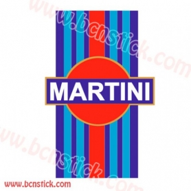 Pegatina para capote "Martini Racing PORSCHE"