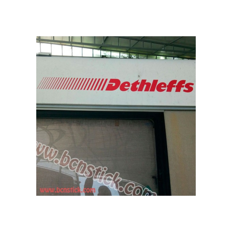 Logo Dethleffs 100x10cm