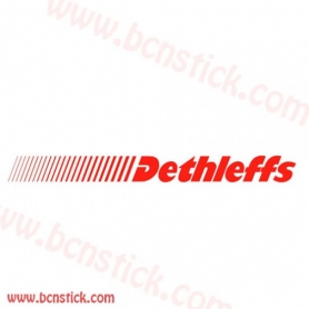 Logo Dethleffs 100x10cm