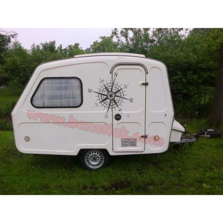 Rosa de viento 60x60cm Mini Caravana