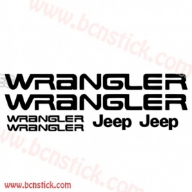 Kit de adhesivos para Jeep Wrangler