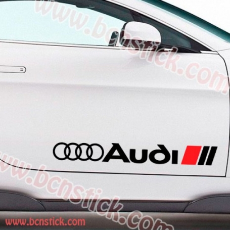 Kit lateral Audi 60x7cm cada lateral