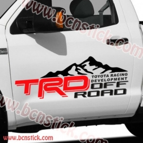 Toyota TRD Off-Road dos laterales 75x27cm