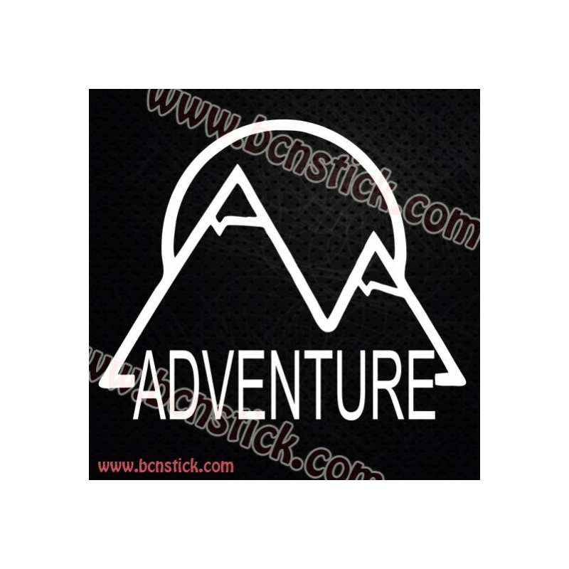 Pegatinas Camper montaña Adventure