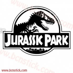 pegatina Jurassic Park