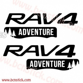 Kit pegatinas Toyota RAV 4 "Adventure"