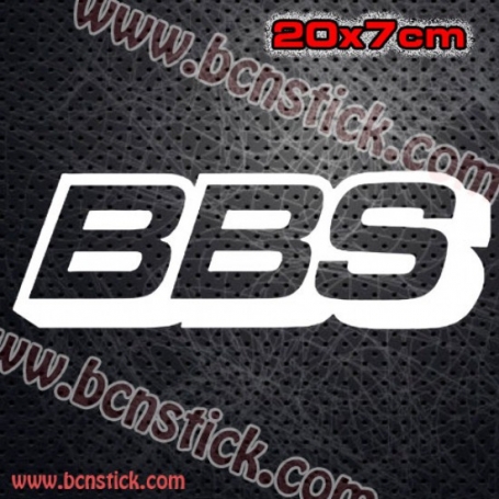 2x Vinilos logos Racing "BBS"
