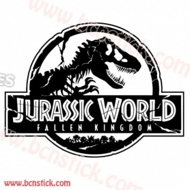 Adhesivo para coches 4x4 todo Terreno "Jurassic World"