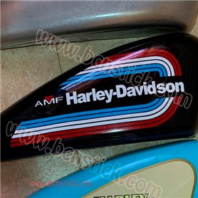 2x pegatinas para deposito Harley Davidson AMF