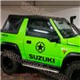 Kit laterales Suzuki estrellas militares