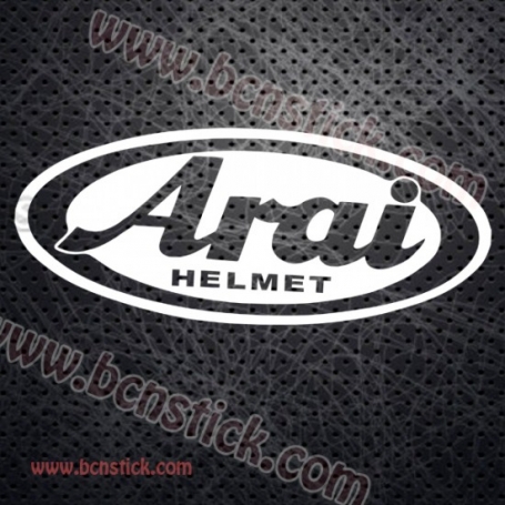 Pegatina de vinilo Logo de Arai Helmet
