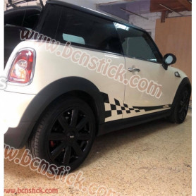 Mini Cooper John Works franjas laterales