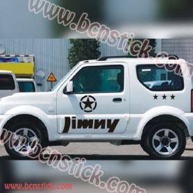 Pegatinas de vinilo SUZUKI Jimny