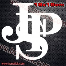 2x Logos de Racing "John Player Special" 16x15cm