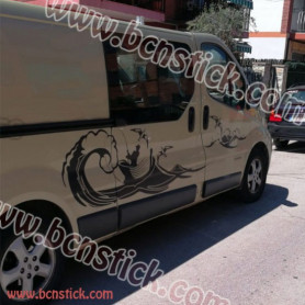 Kit de vinilos "Pescadero" Renault Trafic