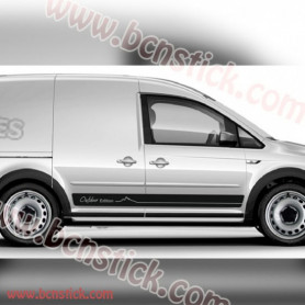 Kit de vinilos laterales "Outdoor Edition" Volkswagen Caddy
