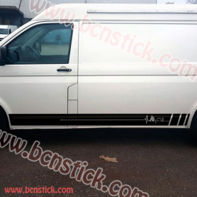 Linias laterales - Volkswagen Transporter T5 Mutivan