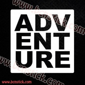Pegatinas de vinilo "Adventure"