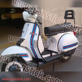Kit de pegatinas Vespa Martini №1