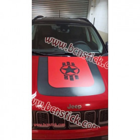 Pegatina para el capo Jeep Renegade 4x4 Estrella