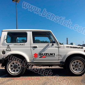 Pegatins Samurai SUZUKI