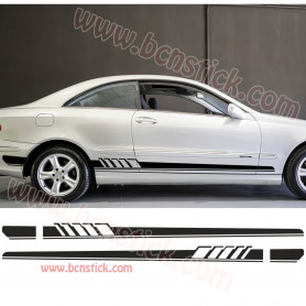 Kit de vinilos laterales Mercedes AMG