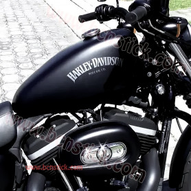 2x vinilo depósito Harley