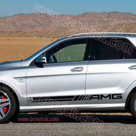 Kit de vinilos  laterales Mercedes AMG